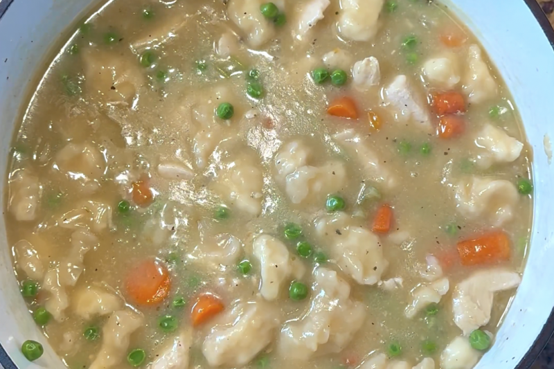 Pillsbury Biscuit Chicken and Dumpling Soup