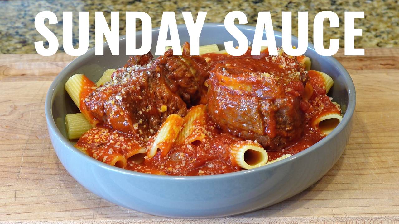 Sunday Red Sauce with Short Ribs